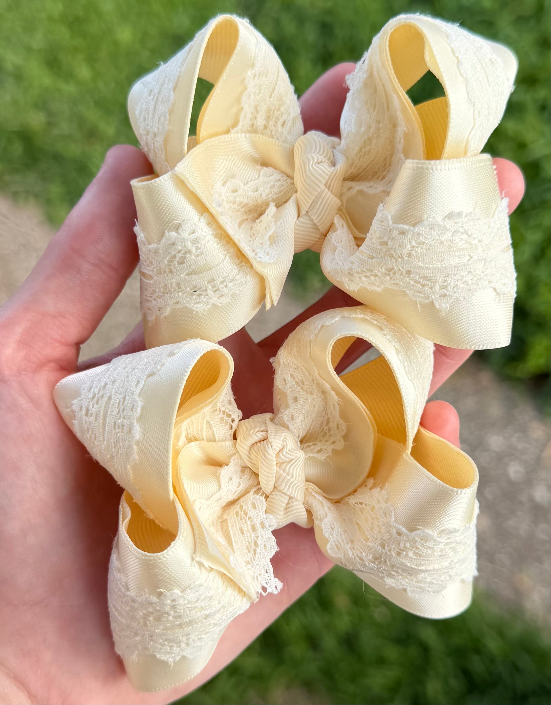 Summer Satin & Lace Piggies