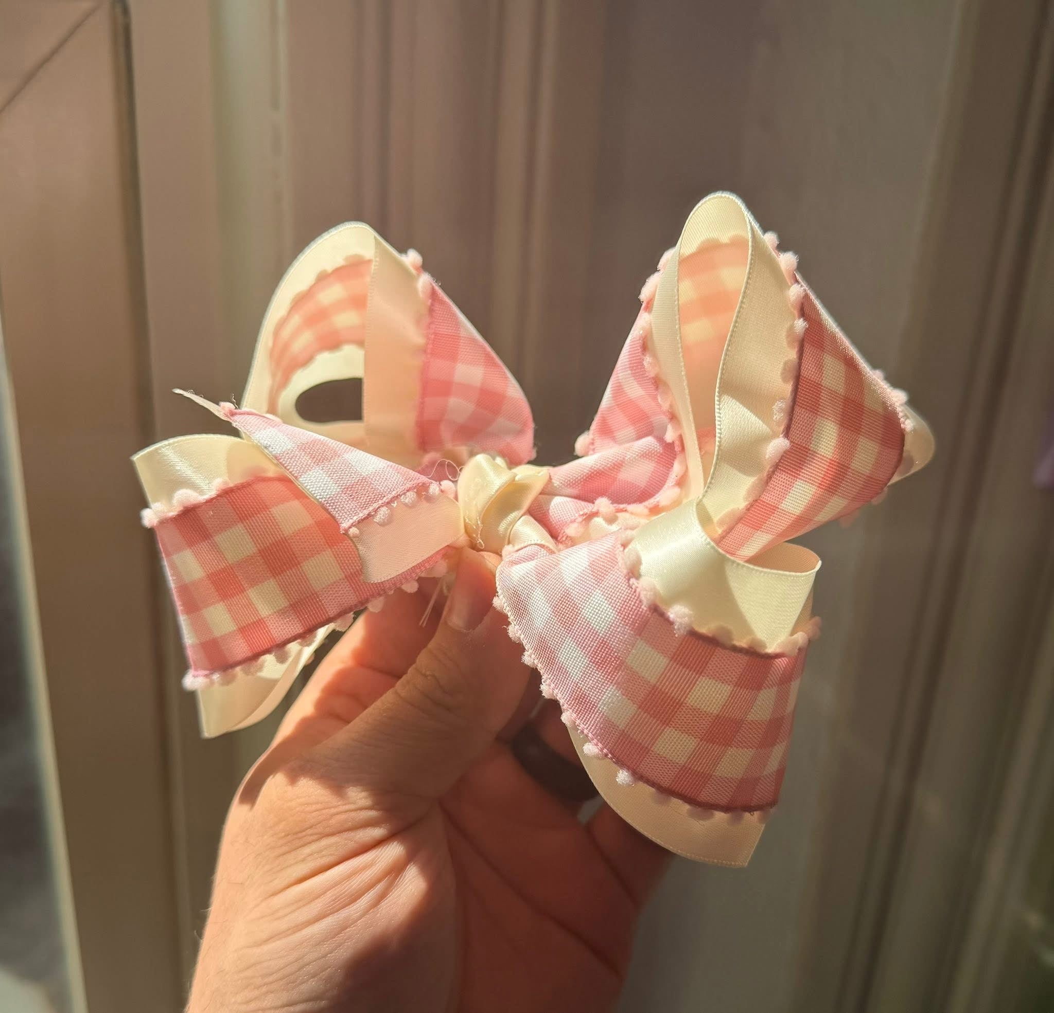 Rosie Gingham Bow 🎀
